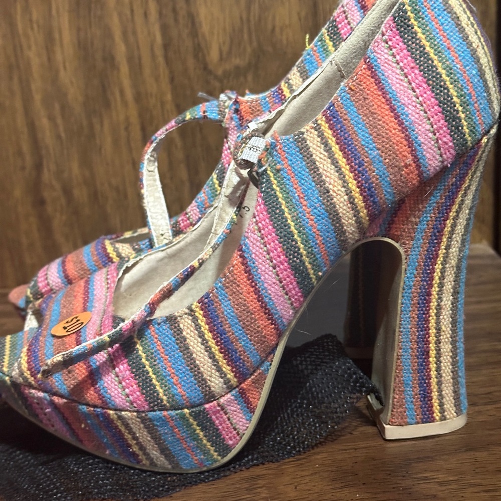 Jacob Colorful Patterned Buckle Shoes - Picture 2 of 3